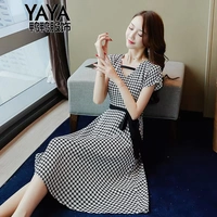 Amyla Women 儿 Quần áo vịt (yaya) Váy voan nữ mùa hè thời trang mới gợi cảm - Quần áo ngoài trời áo thun gym nam