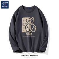 【100% чистый хлопок】 темно -серый (Hani Bear)