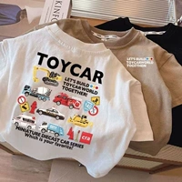 Автомобиль белого-дюодуо [хлопок+пакетный воротник]