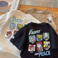 Черные передние и задние буквы Sailo [хлопок+задняя сумка воротник]