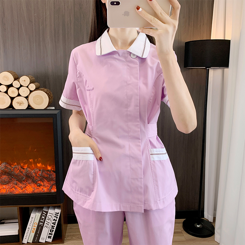 Nurse Uniform Two-Piece Set for Women, Postpartum Care Uniform, Home Care Uniform, Oral and Dental Care Uniform