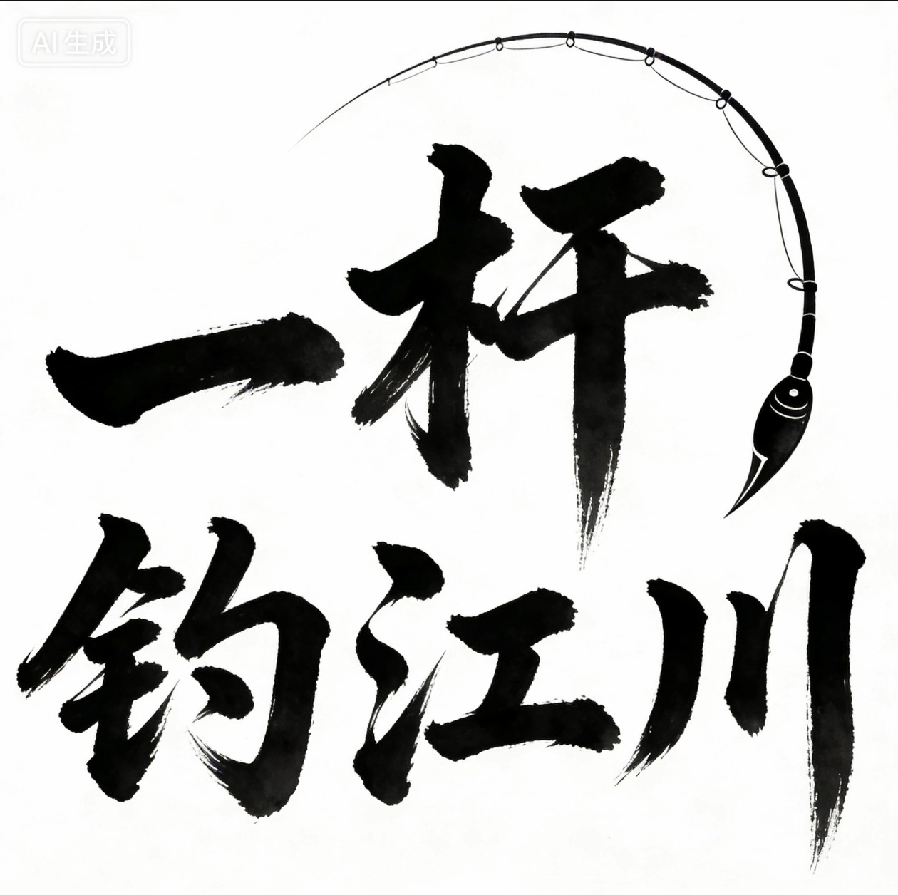 一杆钓江川