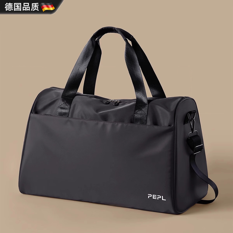 German Satchel Travel Bag for Men and Women, Large-Capacity Short-Distance Luggage Storage Bag, Lightweight Travel Bag, Business Boarding Bag