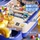 Детский обучающий игровой автомат для игры в пинбол, стреляющая игровая приставка, интерактивная игрушка, предназначенная для обучения мальчиков и девочек рождественским подаркам mini 3