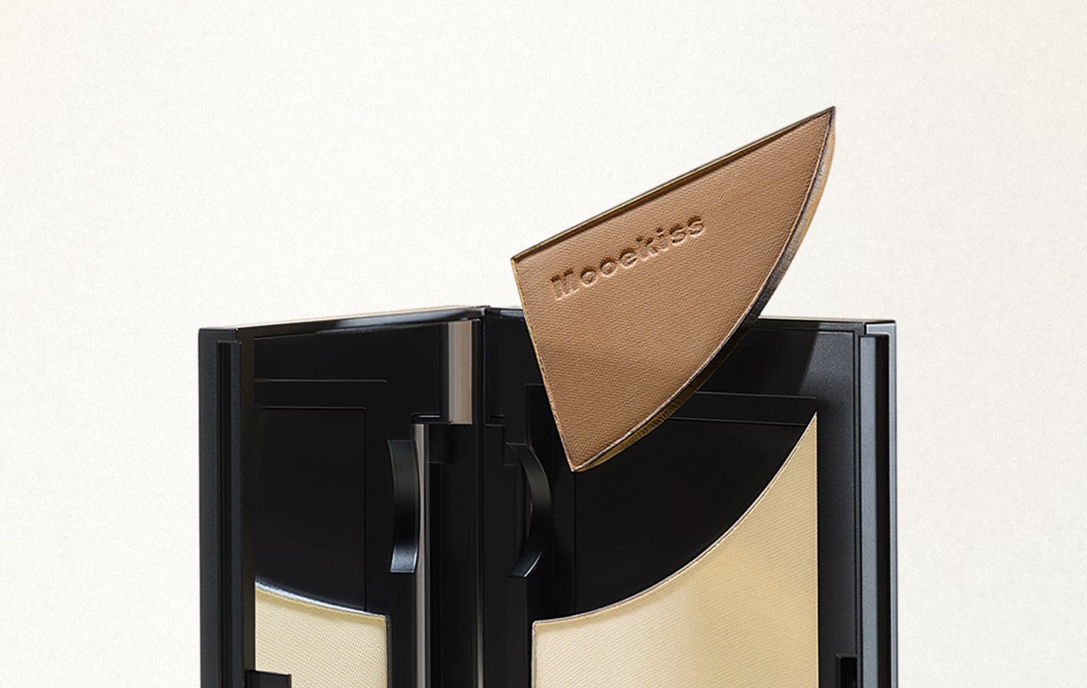 木柯诗 三色修容盘  哑光高光一体盘  化妆师专用鼻影阴影侧影  01#  9g