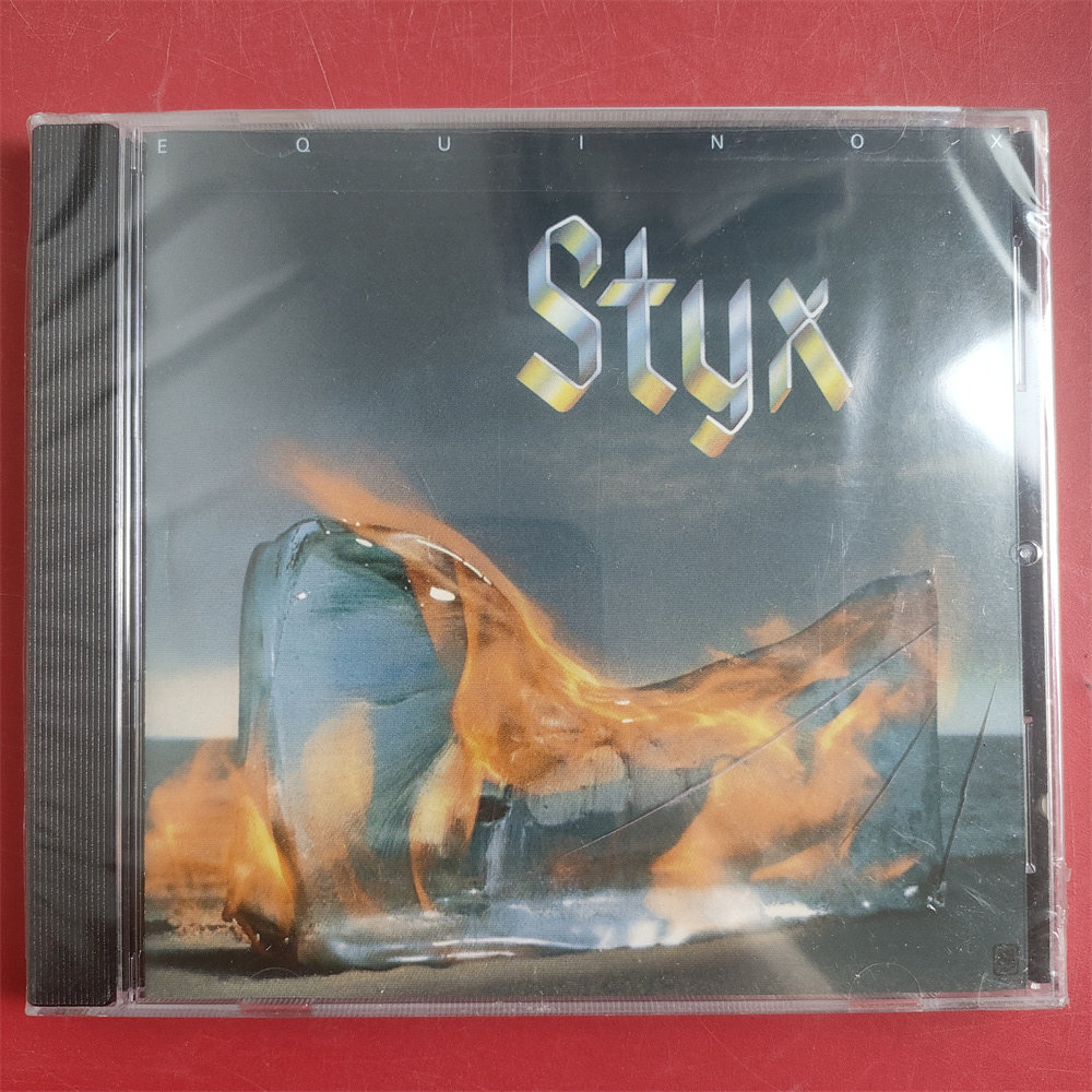Styx Equinox CD - американский авангардный хард-рок 70-х годов, американская версия, нераспечатанный сплит Изображение 1