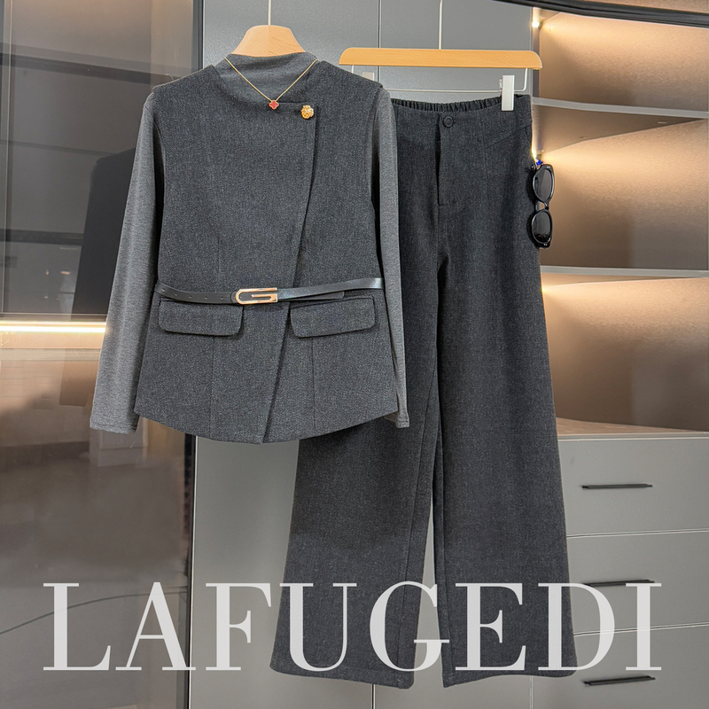 Trendy Mother's Three-Piece Set for Women in Their Fifties, 2026 New Style, Elegant and Dignified Middle-Aged Women's Spring and Autumn Outfit Trendy Mother's Three-Piece Set for Women in Their Fifties, 2026 New Style, Elegant and Dignified Middle-Aged Women's Spring and Autumn Outfit