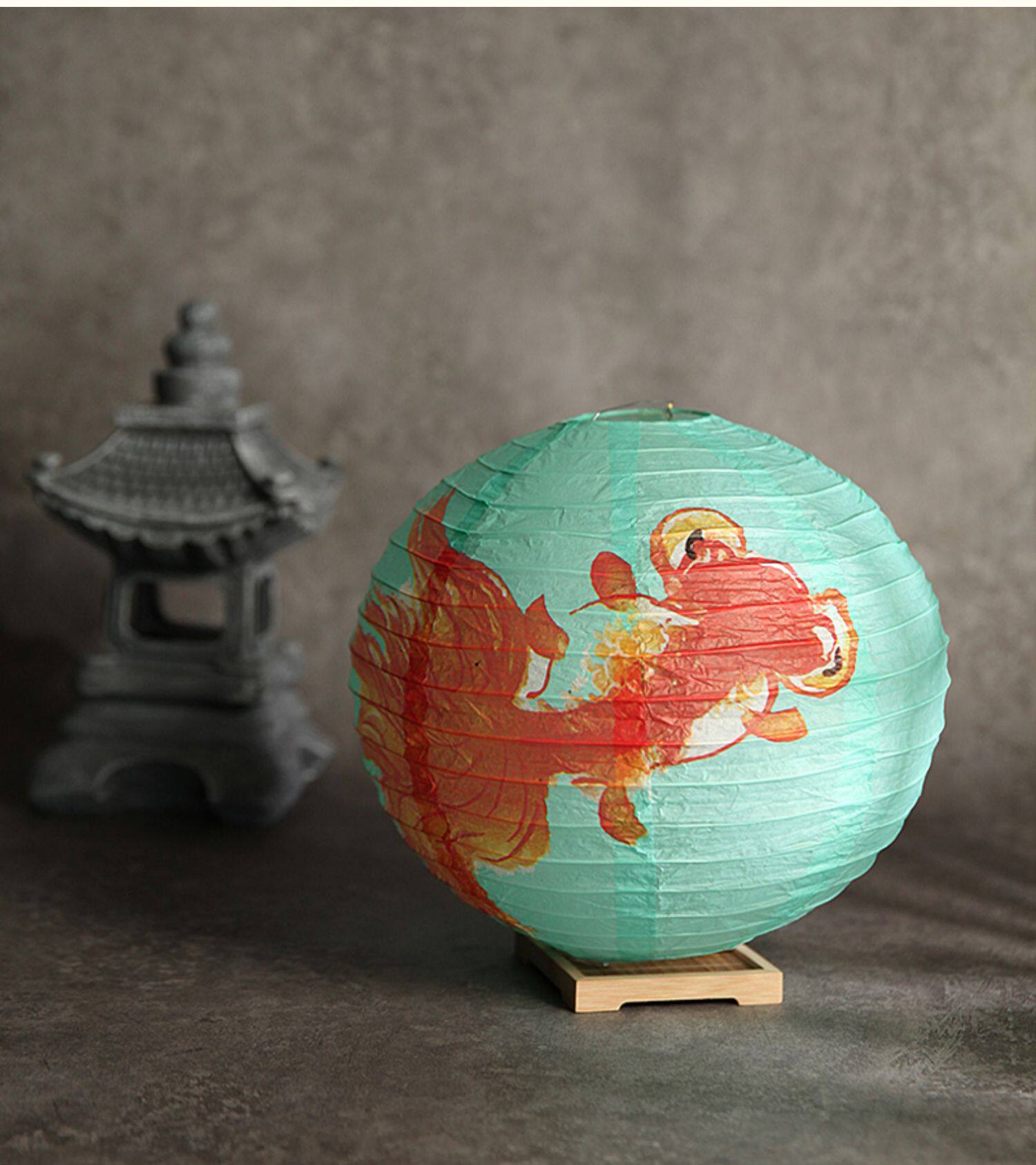 Китайский фонарик 1pc printed flower round paper lantern wedding birthday part