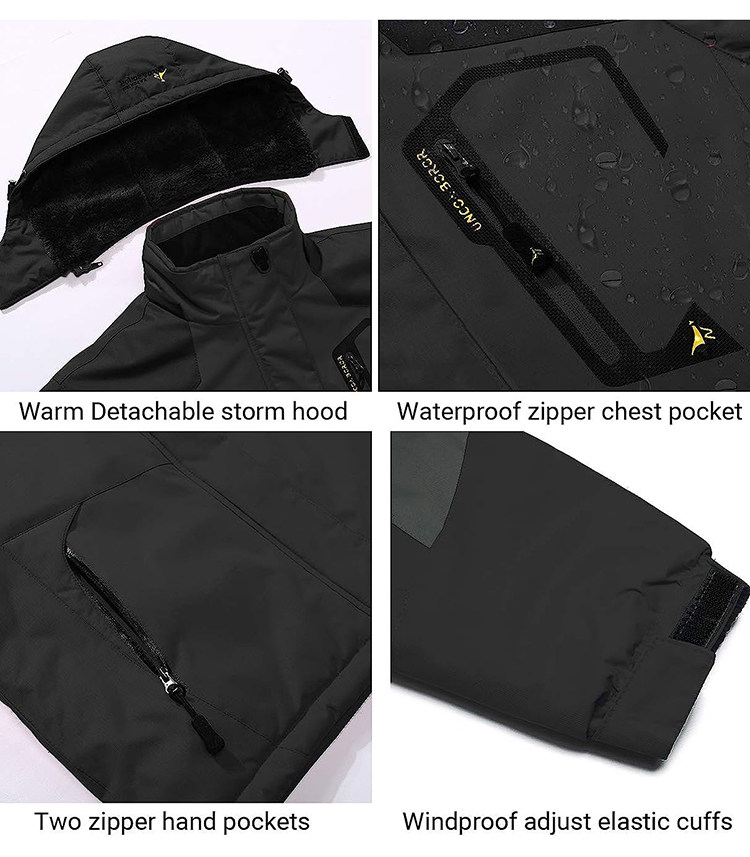 Детская куртка Жан trvlwego trekking jacket climb men winter -20 degree super w 007