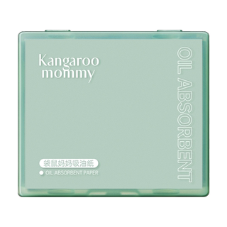 Kangaroo mom sommer ölabsorbierendes papier, gesichtsölkontrolle, erfrischendes gesichtsartefakt, Ölentfernerpapier, tragbar, für jugendliche und erwachsene
