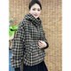Women's velvet thickened reversible style cotton coat