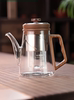 Thickened Top Kettle, Elegant Cup, High-Temperature Resistant Glass Teapot, Rotating and Lifting Type, Single Tea-Water Separation, Office Tea Set
