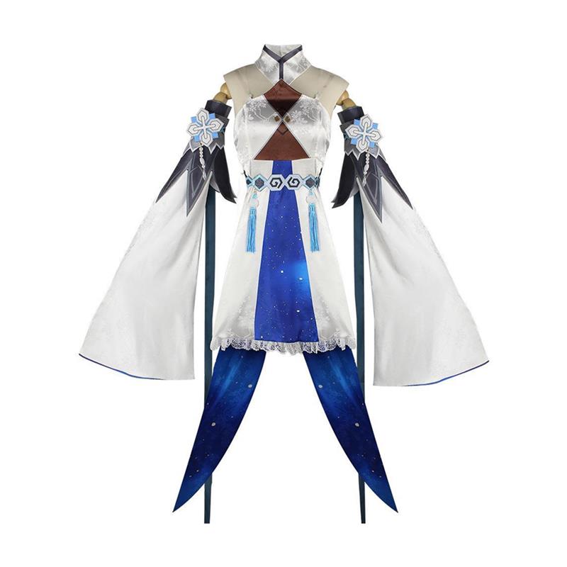 归终cos服尘之魔神游戏动漫服装女 悠闲试穿体验_Cosplay女装_淘宝游戏网