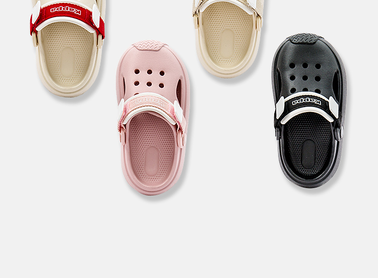 Kappa Kids 卡帕 儿童洞洞鞋软底防滑沙滩鞋 双重优惠折后￥58.3包邮 男、女童24~40码4色可选