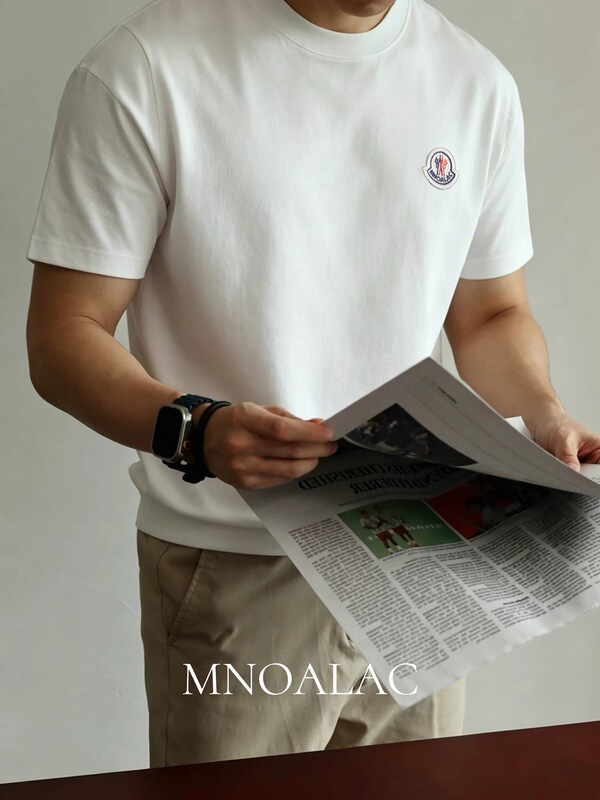 Maya Embroidery Men's T-Shirt Short Sleeve Summer Men's Couple Outfit 2026 New Men's Clothing White Men's T-Shirt Clothes