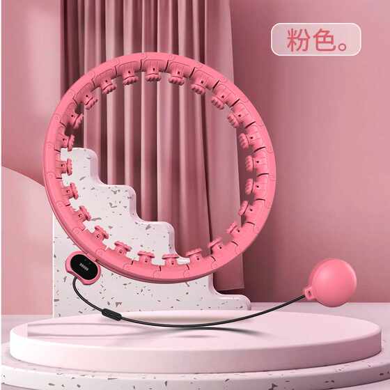 Smart Hula Hoop Fitness 여성의 성인 모델은 분리되고 슬림 한 허리 아동 Hula Hoop가 될 수 있습니다.