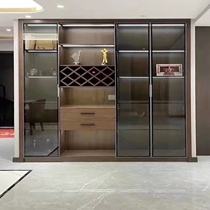 Cabinet door factory cabinet door panel outer frame aluminum alloy cabinet customized smart non-standard to-picture floor cabinet bathroom modern