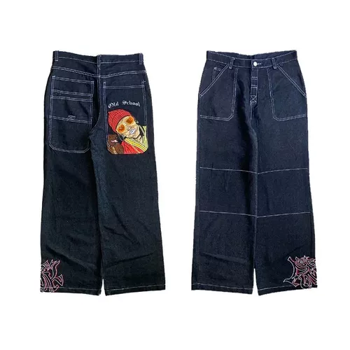 Jnco y2k мужская одежда мешковатые джинсы harajuku goth goth