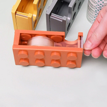 Tape seat transparent tape cutter small tape cutting machine rubber table tape seat tape rack tape rack desktop bottom