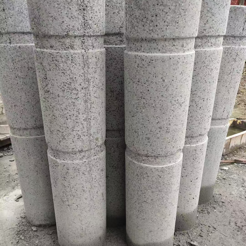 Imitation Granite Car Stopper Stone, Sidewalk Car Stopper Stone Pillar, Square Anti-Collision Car Stopper Stone, Cylindrical Stone to Block Vehicles Imitation Granite Car Stopper Stone, Sidewalk Car Stopper Stone Pillar, Square Anti-Collision Car Stopper Stone, Cylindrical Stone to Block Vehicles