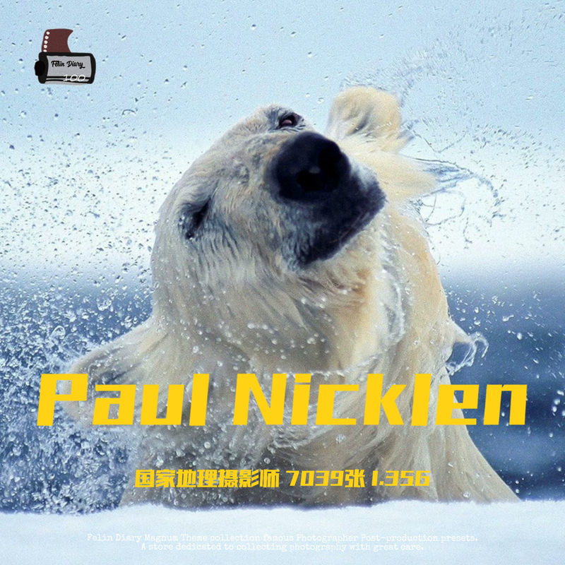 Paul Nicklen 7039 Photo Works Package National Geographic Photographer Digital Photo Material
