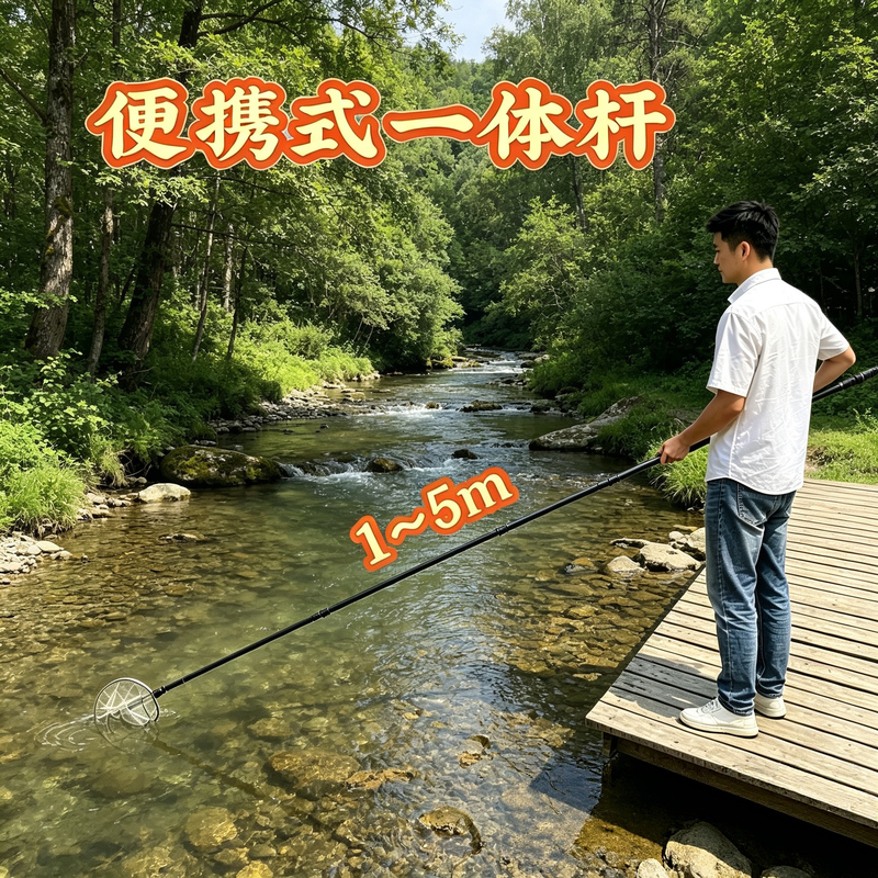 2026 New Model Integrated Single Rod Fishing Gear, Thickened Portable Telescopic Rod, Complete Set for Outdoor Aquaculture 2026 New Model Integrated Single Rod Fishing Gear, Thickened Portable Telescopic Rod, Complete Set for Outdoor Aquaculture