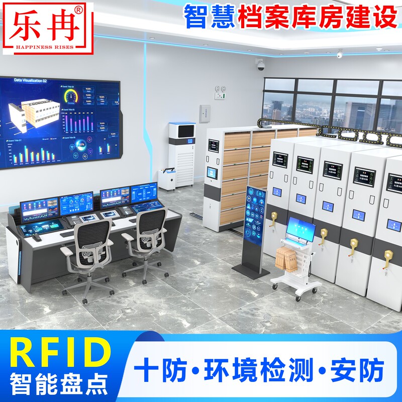 Intelligent Archive Room with Compact Shelving, Constant Temperature and Humidity, Dust-Proof, Intelligent Archive Warehouse Construction, Ten-Proof Rfid Compact Shelving Intelligent Archive Room with Compact Shelving, Constant Temperature and Humidity, Dust-Proof, Intelligent Archive Warehouse Construction, Ten-Proof Rfid Compact Shelving