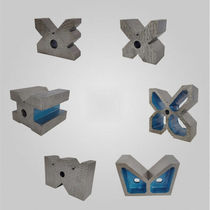 Cast iron V-type frame crossed V-type iron marble V-shaped block Measuring M type V shaped base work-word clamp single-mouth triple-mouth