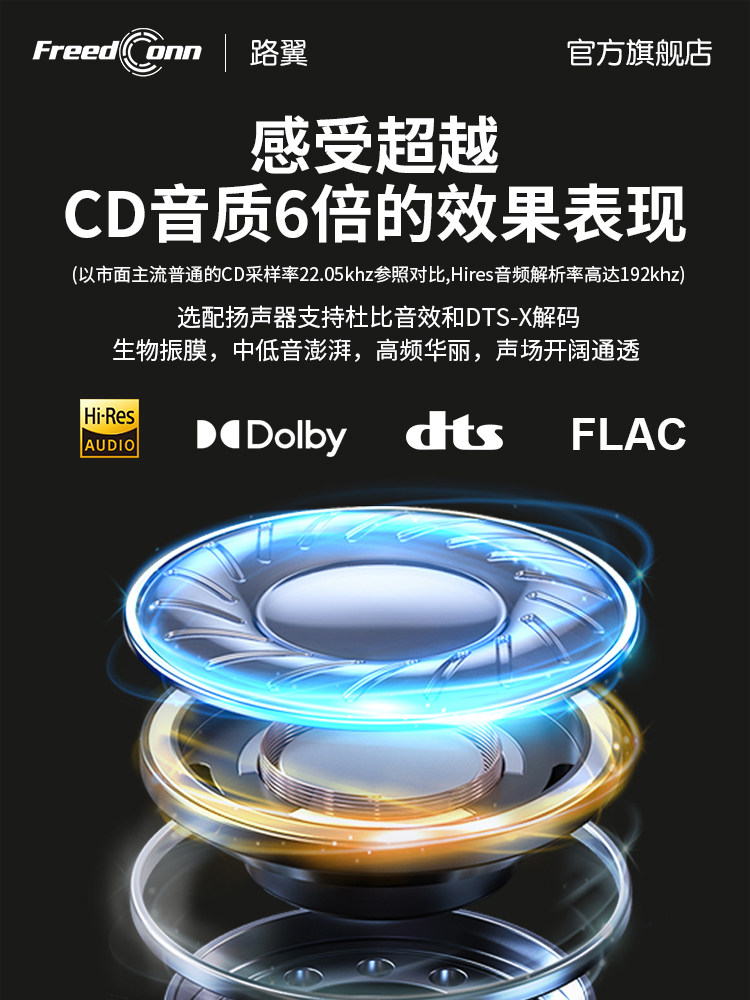 Luyi R3 Pro Motorcycle Built-In Helmet Bluetooth Headset Heavy-Duty Motorcycle Driving Recorder Camera All-In-One Device R1