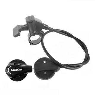 Giant Mountain Bike Front Fork Cable Control Switch, Front Fork Shock Absorber Shoulder Control Modified to Cable Control Lockout Switch