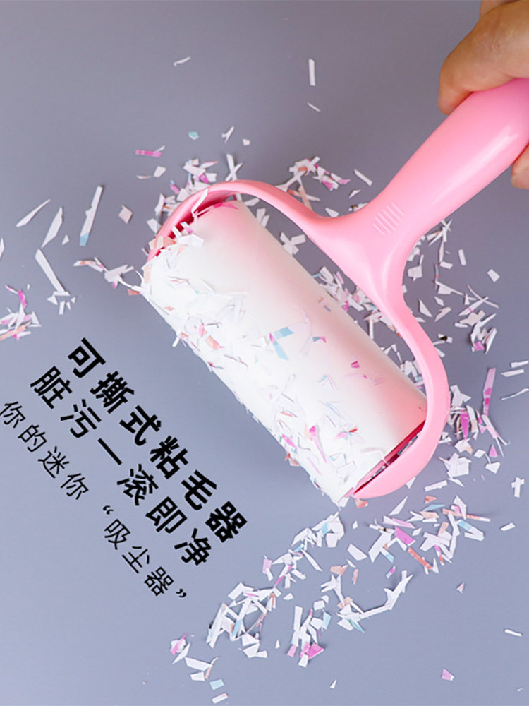 Tearable Lint Roller Sticky Paper for Clothes, Dust Remover, Lint Remover Felt Brush, Clothes Lint Remover Replacement Roll Paper