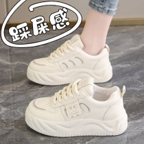 Jordan is suitable for girls sports shoes womens spring and autumn 2024 new soft-soled students special non-slip flat bottoms that feel like stepping on shit