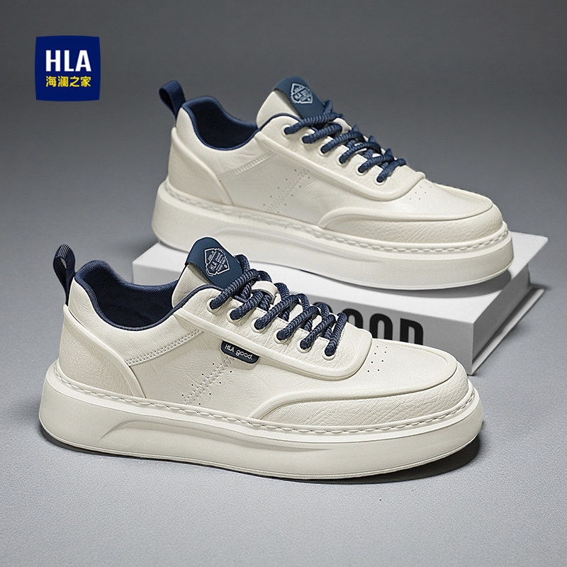Hailan House shoes / мужская обувь; новинка 2025 года; летние трендовые повседневные кроссовки; мужские высококачественные универсальные белые туфли Изображение 1