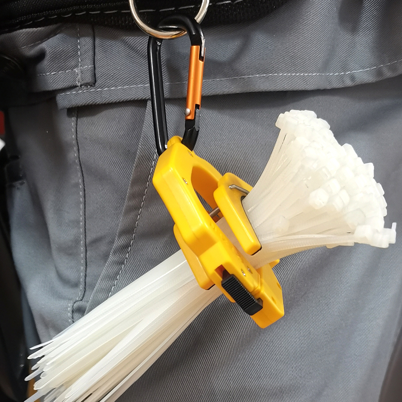 Korean Original Imported E.Zen Easy-To-Use Cable Ties, Bundling Tool, Storage, Tightening, Fixing Buckle, Cable Tie Clip