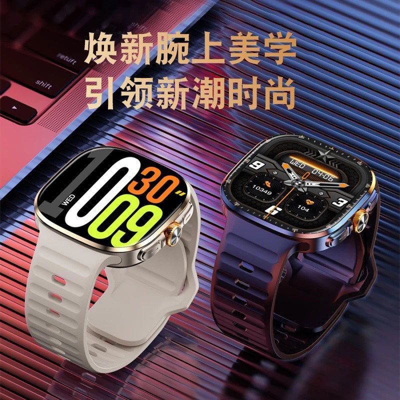 2025 New Model Huaqiangbei Wide-Screen Smartwatch Official Flagship Store S11Watch with Sim Card Slot Cellular Version S10 Top Configuration Ultra Phone Watch for Men and Women, Adults, Middle and High School Students