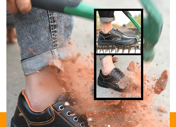 Labor protection shoes men's steel toe caps anti-smash and puncture-proof work shoes lightweight anti-slip wear-resistant construction site welder protective safety shoes