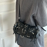 Сумка подмышку, модная универсальная сумка на одно плечо, небольшая сумка, сумка через плечо, изысканный стиль