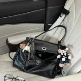 Вместительная и большая универсальная сумка на одно плечо, портативная сумка через плечо, премиум класс