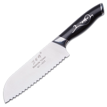 Posse pour fleurs dor noir avec couteau couteau de conditionnement congelé Stainless Steel Water Fruit Knife Kitchen Home with tooth bread