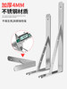 Tripod Angle Iron Triangle Bracket Stainless Steel Tripod Storage Rack Support Frame Load-Bearing Support Frame Shelf Board