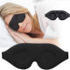 3D Stereo Sleeping Eye Mask for Men and Women, Special for Sleep, Light-Blocking, Breathable, Comfortable Eye Protection for Students during Nap Time