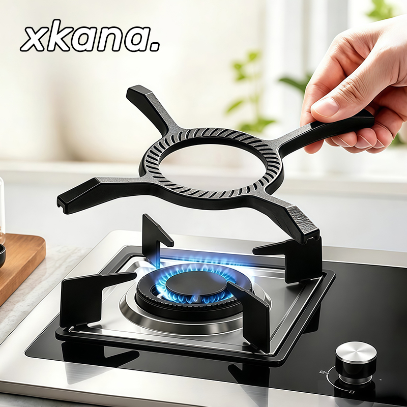Gas Stove Stand, Universal Small Pot and Milk Pot Holder, Non-Slip Stove Rack, Kitchen Gas Stove Pot Stand