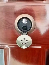 Anti-theft door door mirror doorbell home two-in-one camera cat eye universal visual entry anti-pry with plug hole