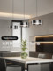 Hp Restaurant Chandelier Modern Minimalist Dining Table Lamp High-End Light Luxury Minimalist Glass Three-Head Bar Dining Room Lighting Fixtures
