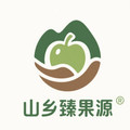 山乡臻果源生态农产品服务中心的LOGO