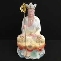 Imitation jade porcelain Buddha statues for home worship Guanyin Bodhisattva Ksitigarbha King Maitreya Buddha Sakyamuni Buddha ornaments