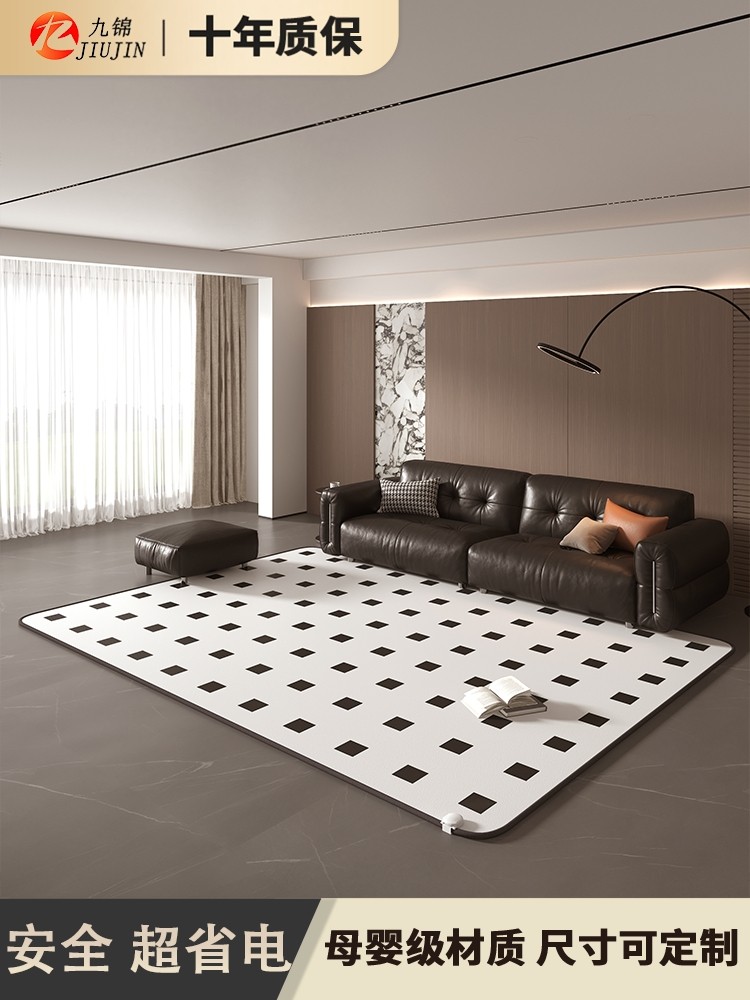 Jiu Jin Graphene Carbon Crystal Floor Heating Pad Heating Mat Carpet Living Room Heating Home Yoga Mat Electric Heating Pad