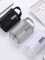 Прозрачный маленький кошелек, детская цепочка с молнией, картхолдер, ключница, упаковка, простой и элегантный дизайн