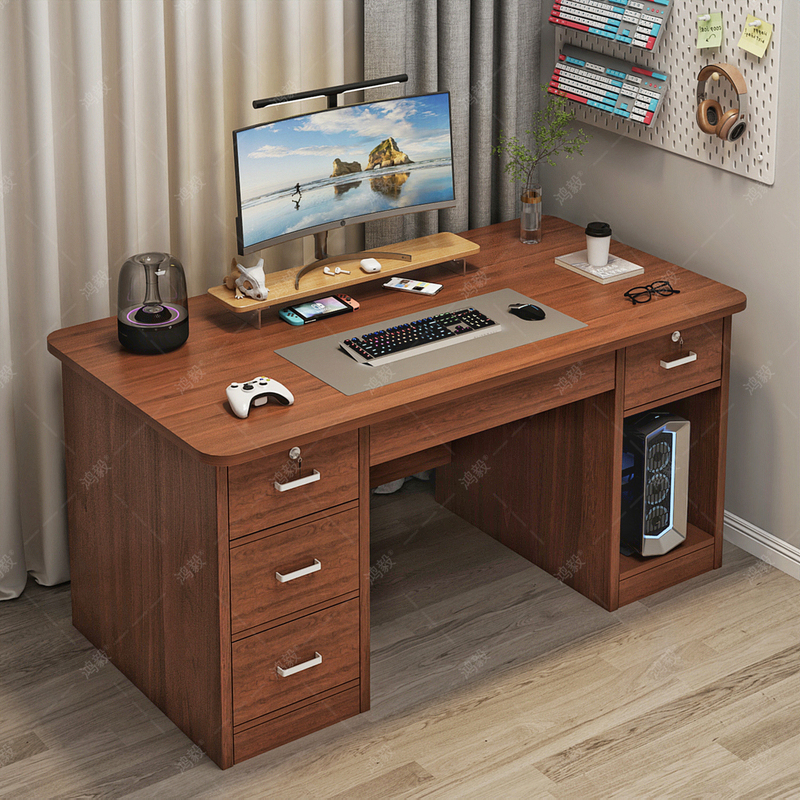 Computer Desk Desktop Home Simple Modern Office Desk Bedroom Desk Combination Simple Student Study Writing Desk