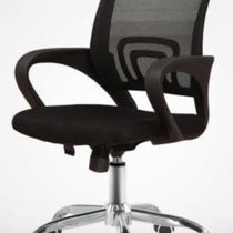 Black mesh lifting computer office chair home modern simple swivel chair breathable staff chair staff chair u